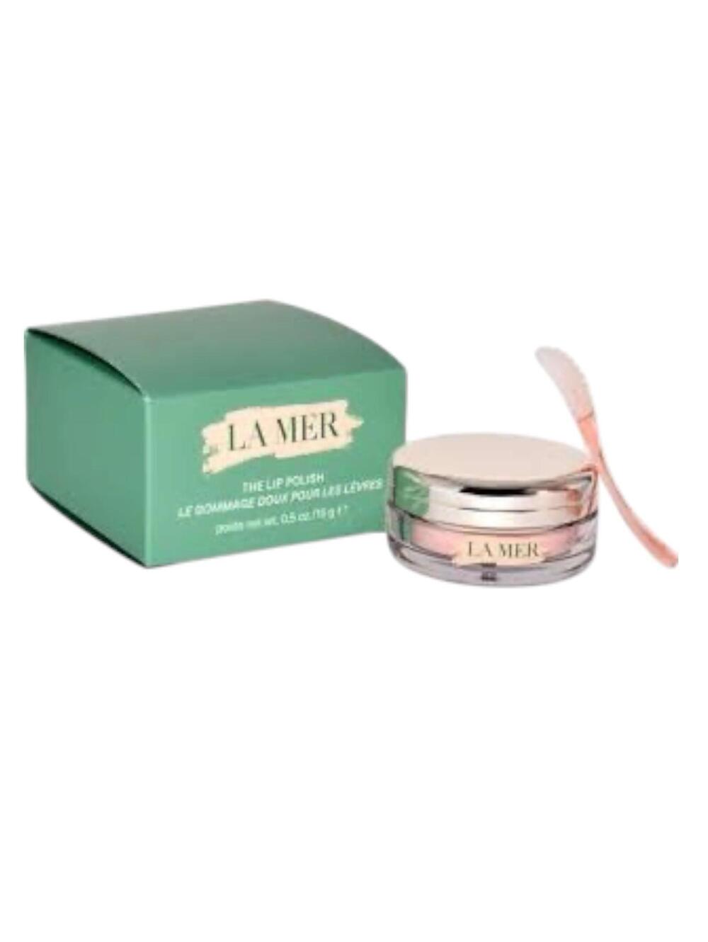 LA MER The Lip Polish 0.5 oz Conditioning Lip Treatment Scrub Balm New Sealed